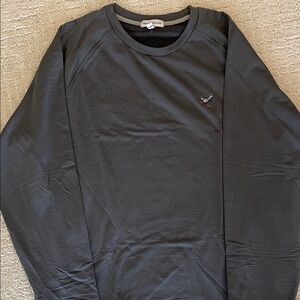 Peter Millar Men's Charcoal Crew Neck Shirt High Grove Golf Club